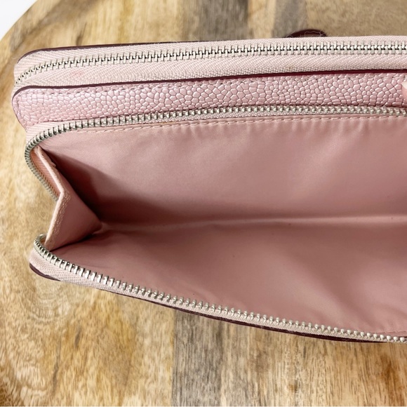 COACH Studded Leather Wallet/Wristlet - Picture 11 of 16